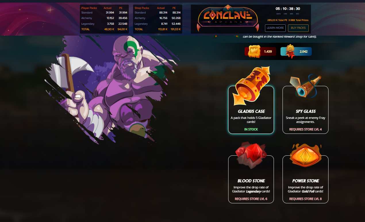 Another Gladius case shopping