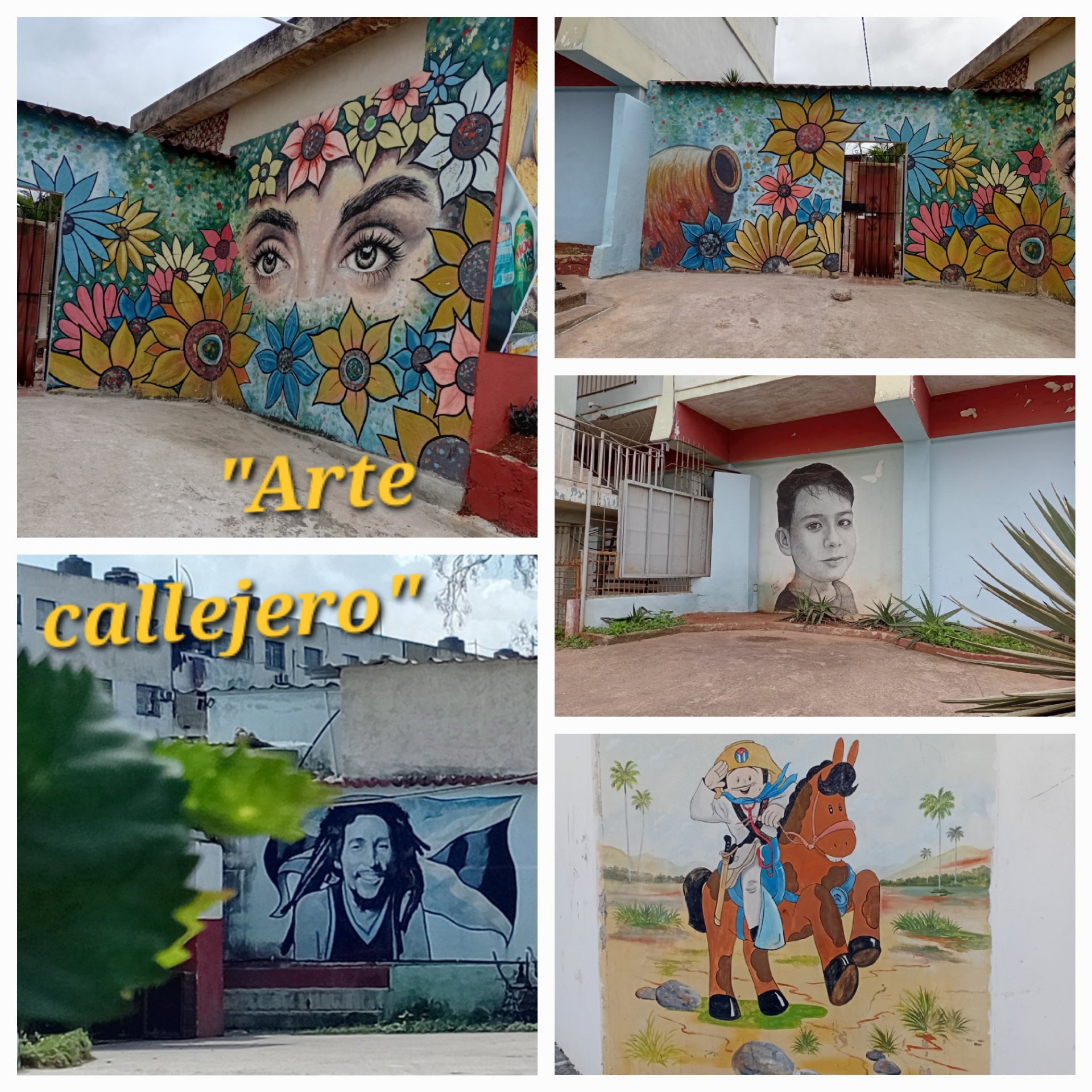  Arte en las calles del barrio/Art in the Neighborhood Streets (Esp-Eng)