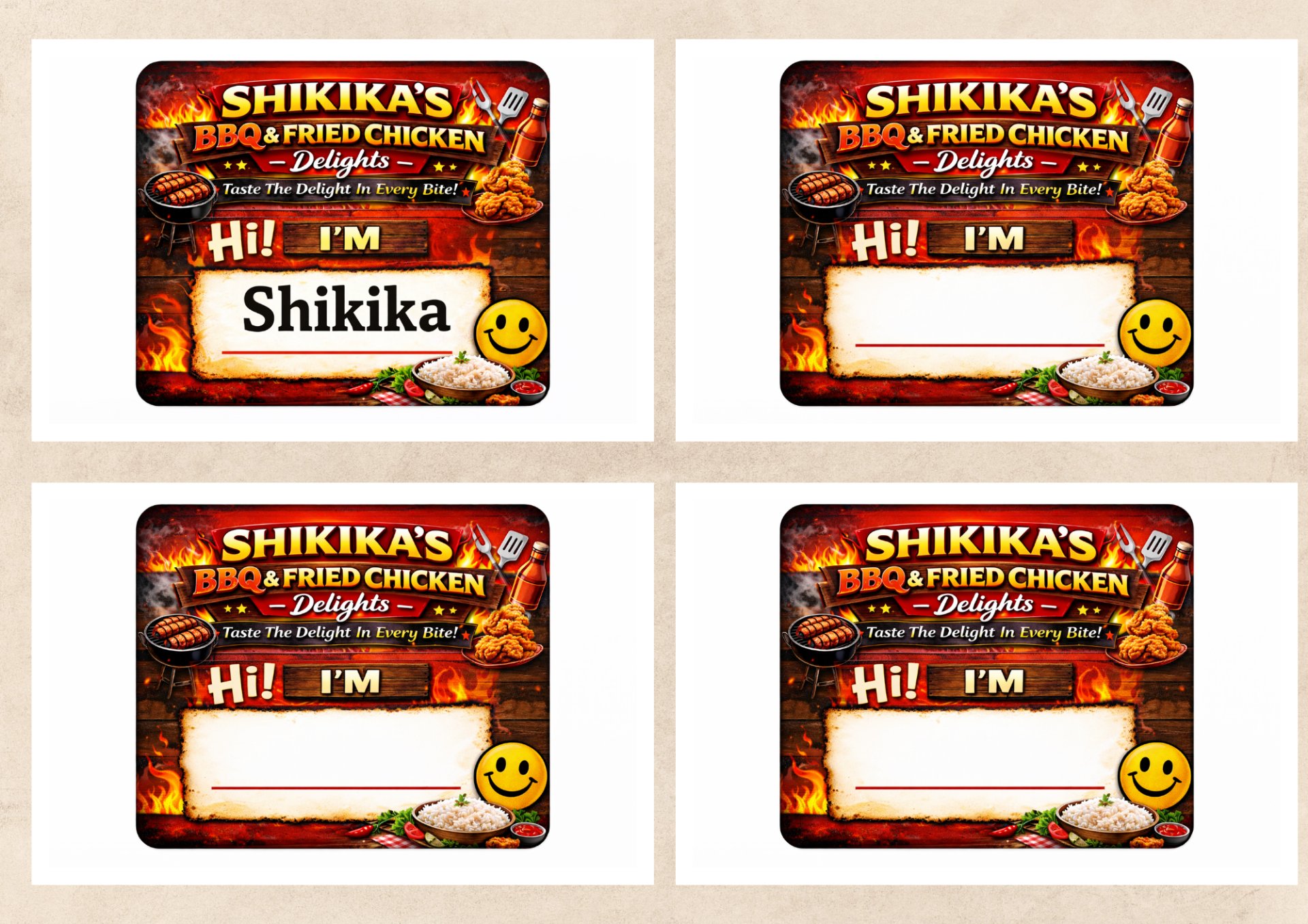 My Simple Plans for the BBQ Stall 😊❤🙏