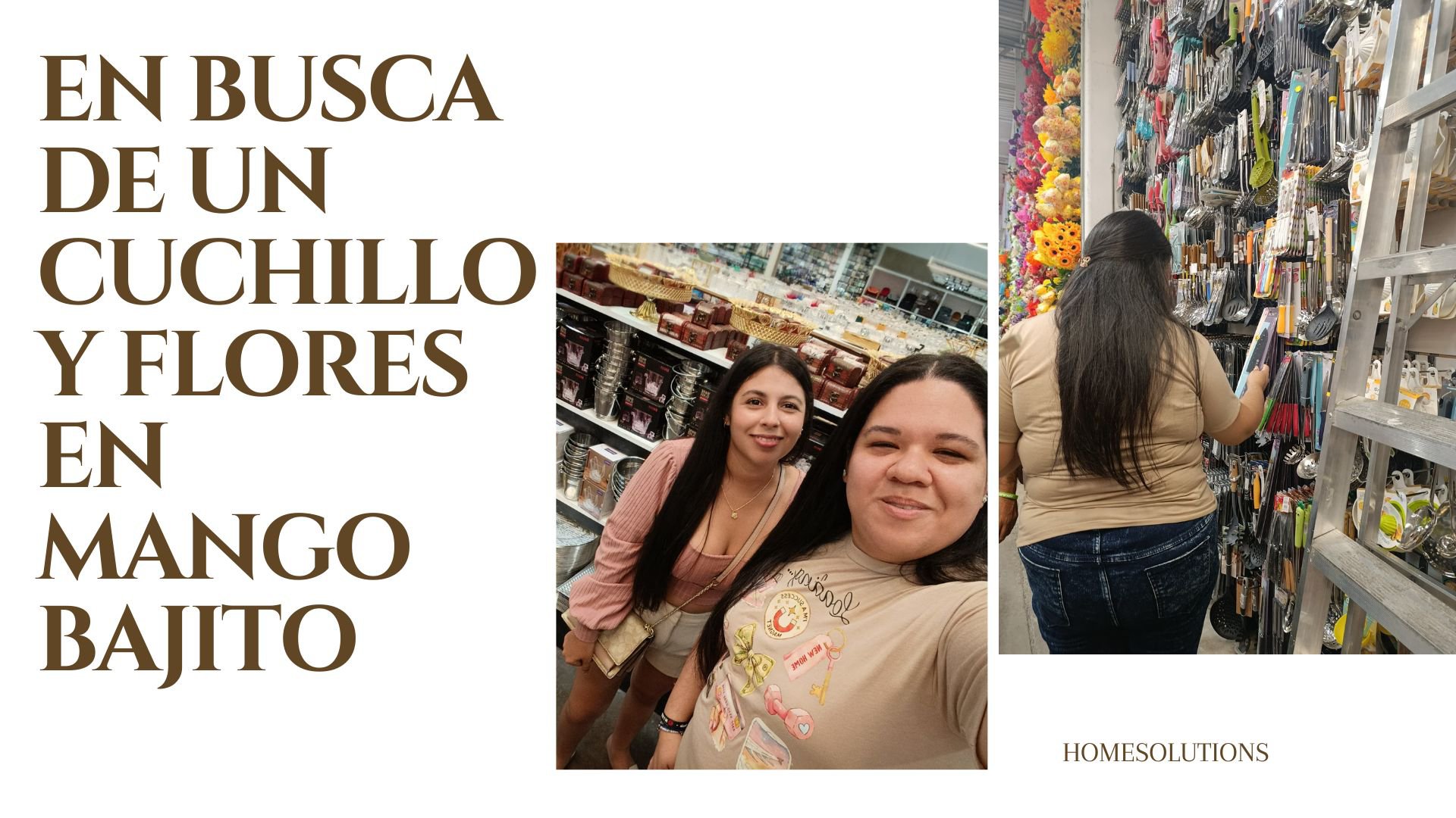 En busca de un cuchillo y flores en mango bajito. [ESP-ENG]