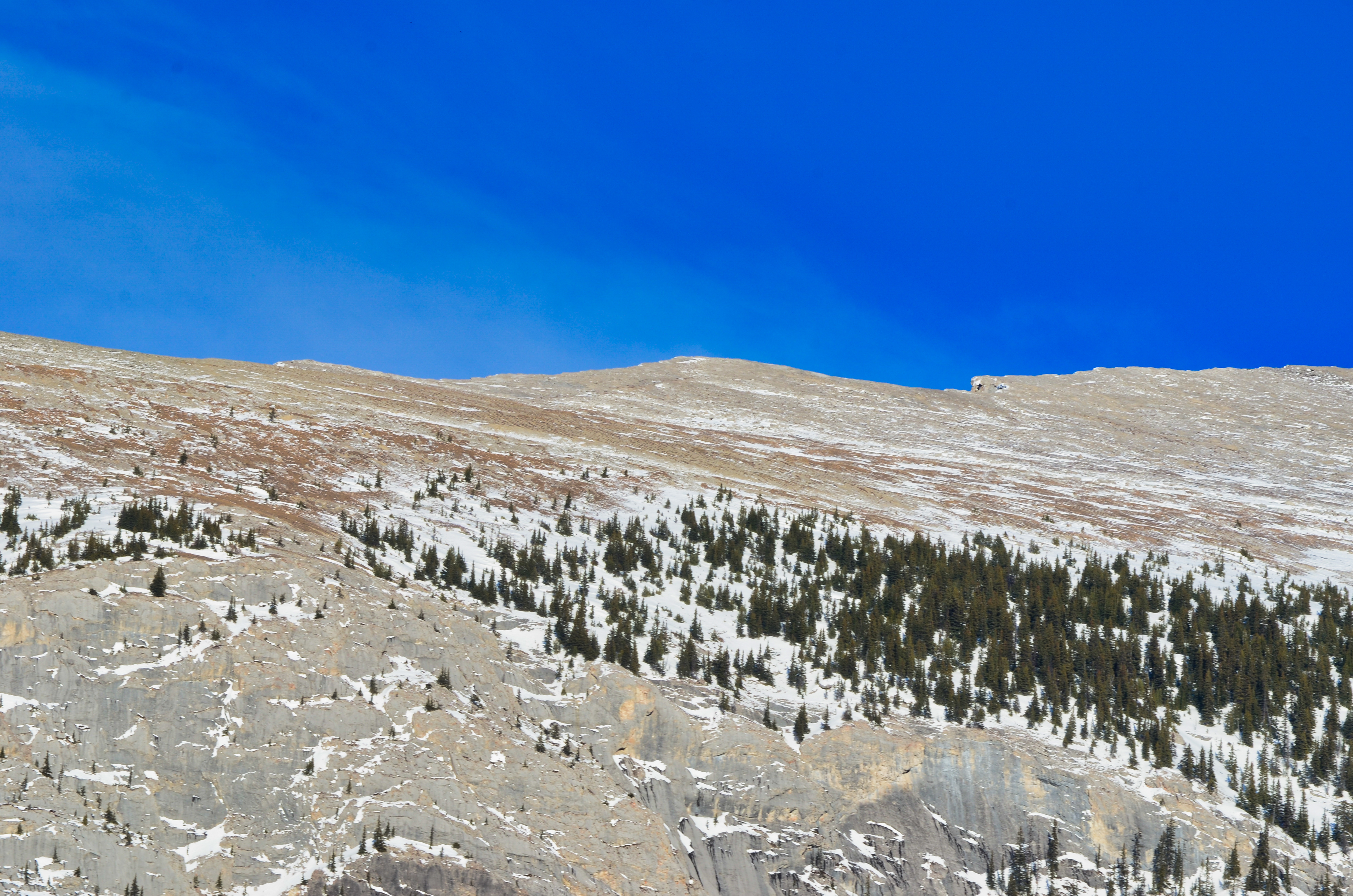 Majestic Snow Covered Mountains Banff Alberta Canada