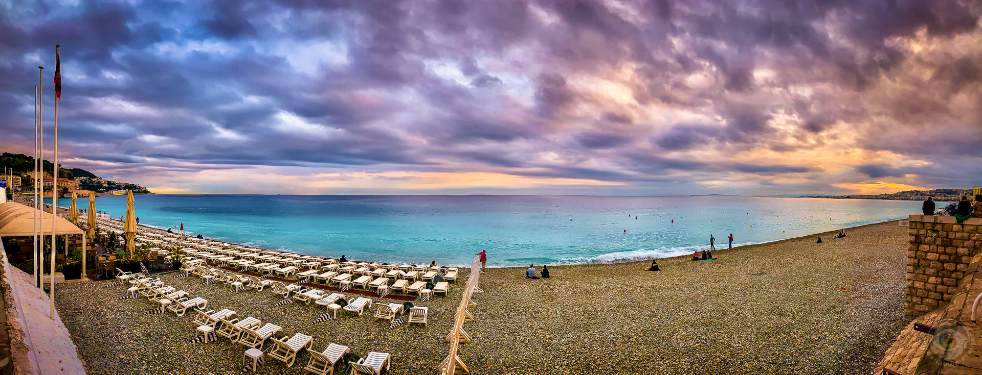 CoΜte d'Azur Panorama