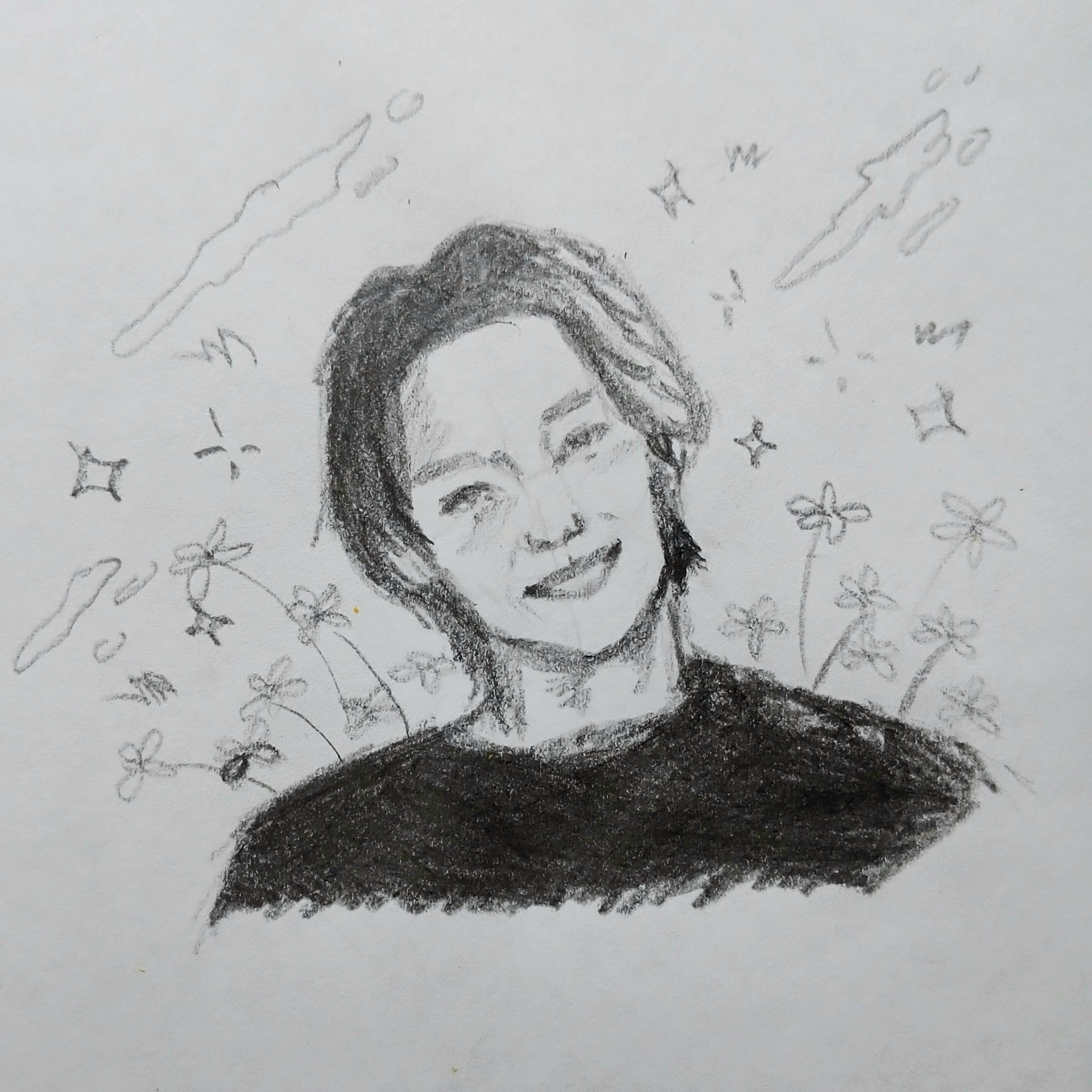 Smiley boy sketch [ESP/ENG]