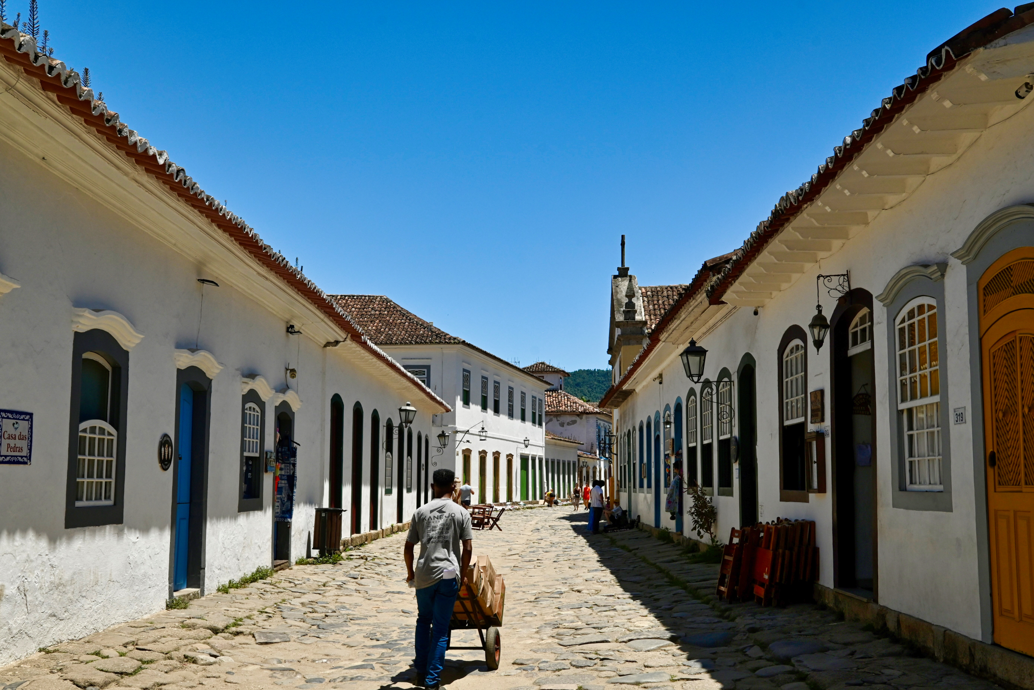 Light Painting In Paraty (Brazil)