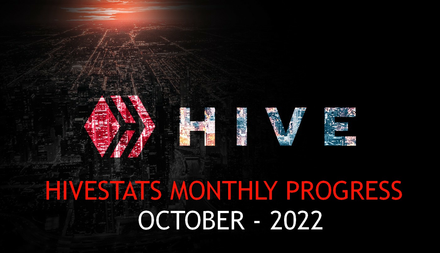 @videoaddiction/hivestats-monthly-progress-october-2022