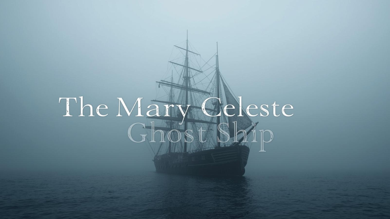 The Mary Celeste ghost ship