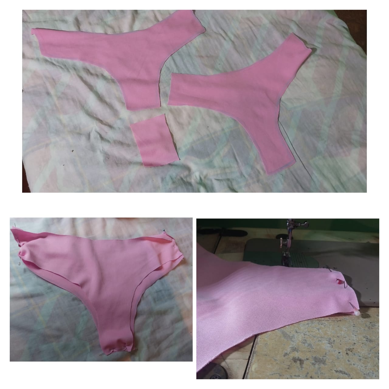 Making basic and simple underwear - Haciendo Ropa Interior básica y sencilla