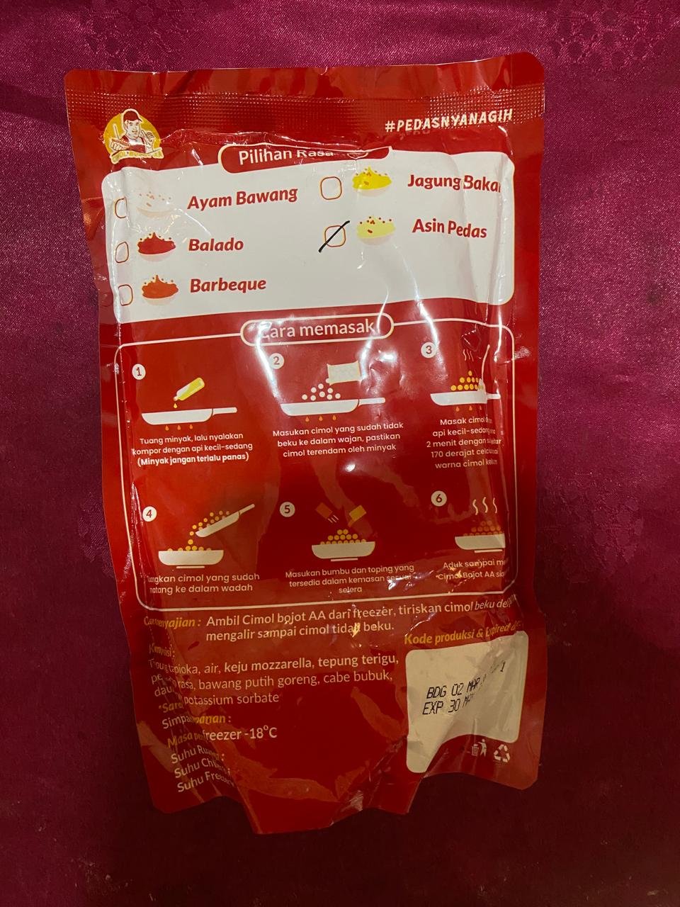 Cimol Bojot AA, Delicious