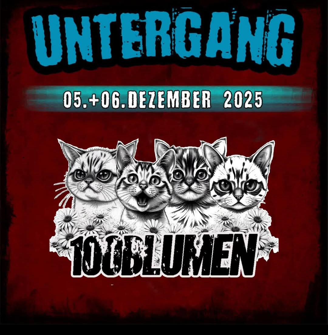 Mit ein paar Katzen zum Untergang --- With a few cats to the doom