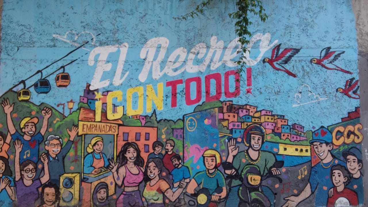 CCC's Street Art Contest  The recreation area, a colorful and spirited community in Caracas / el recreo, comunidad coloridad y aguerrida en union de caracas