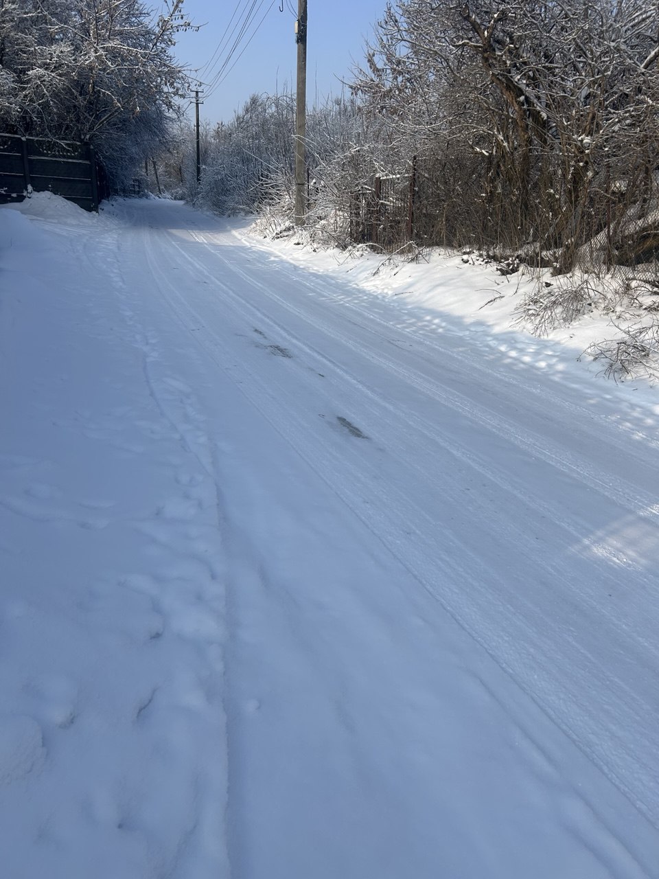 Сільські зимові дороги