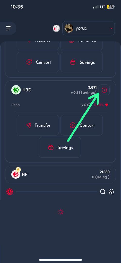 Task 5:Wallet History And Internal Internet Browser 