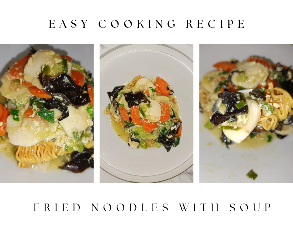 Fried Noodles with Soup 