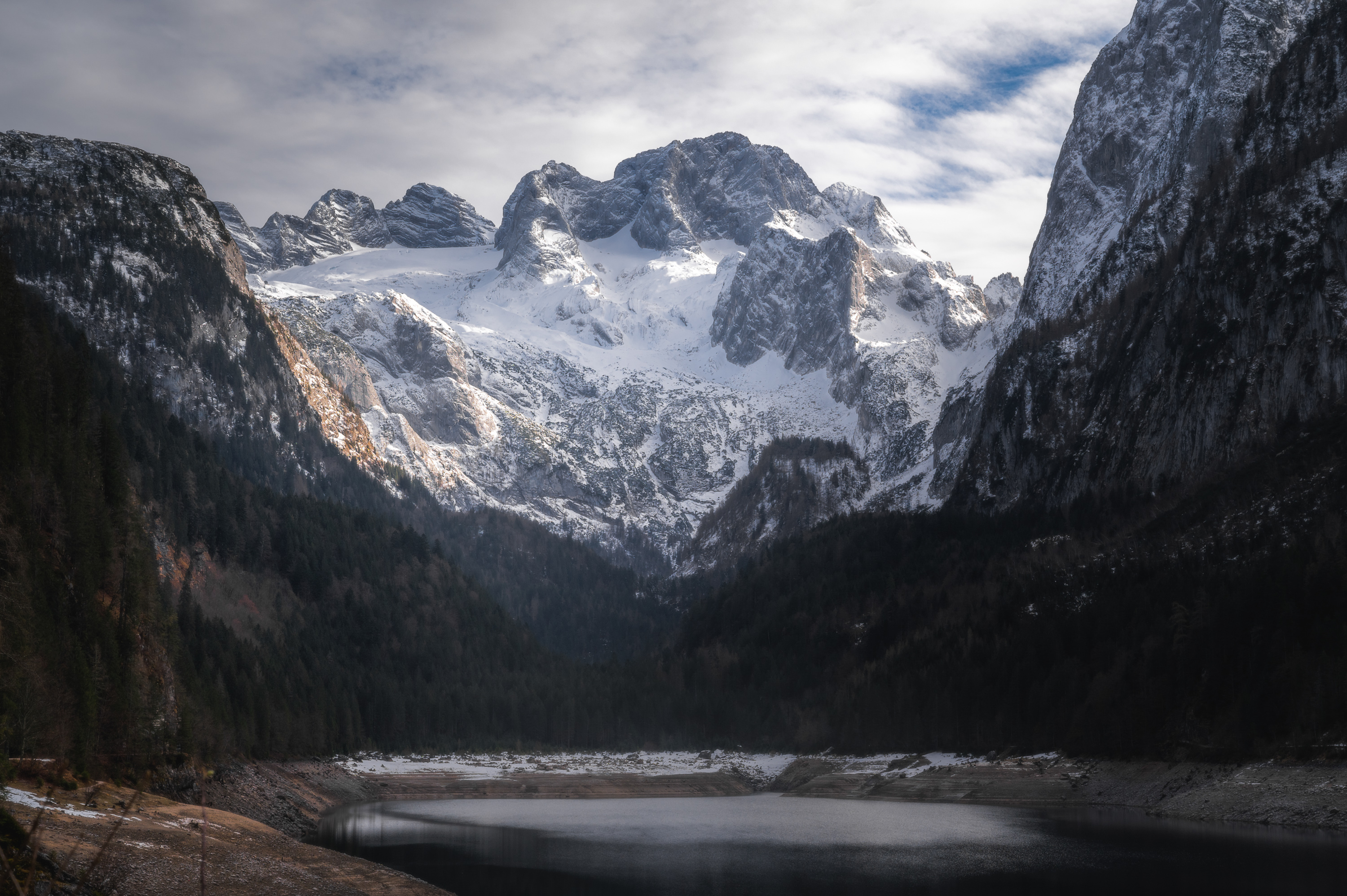 Lake Gosau in Austria.