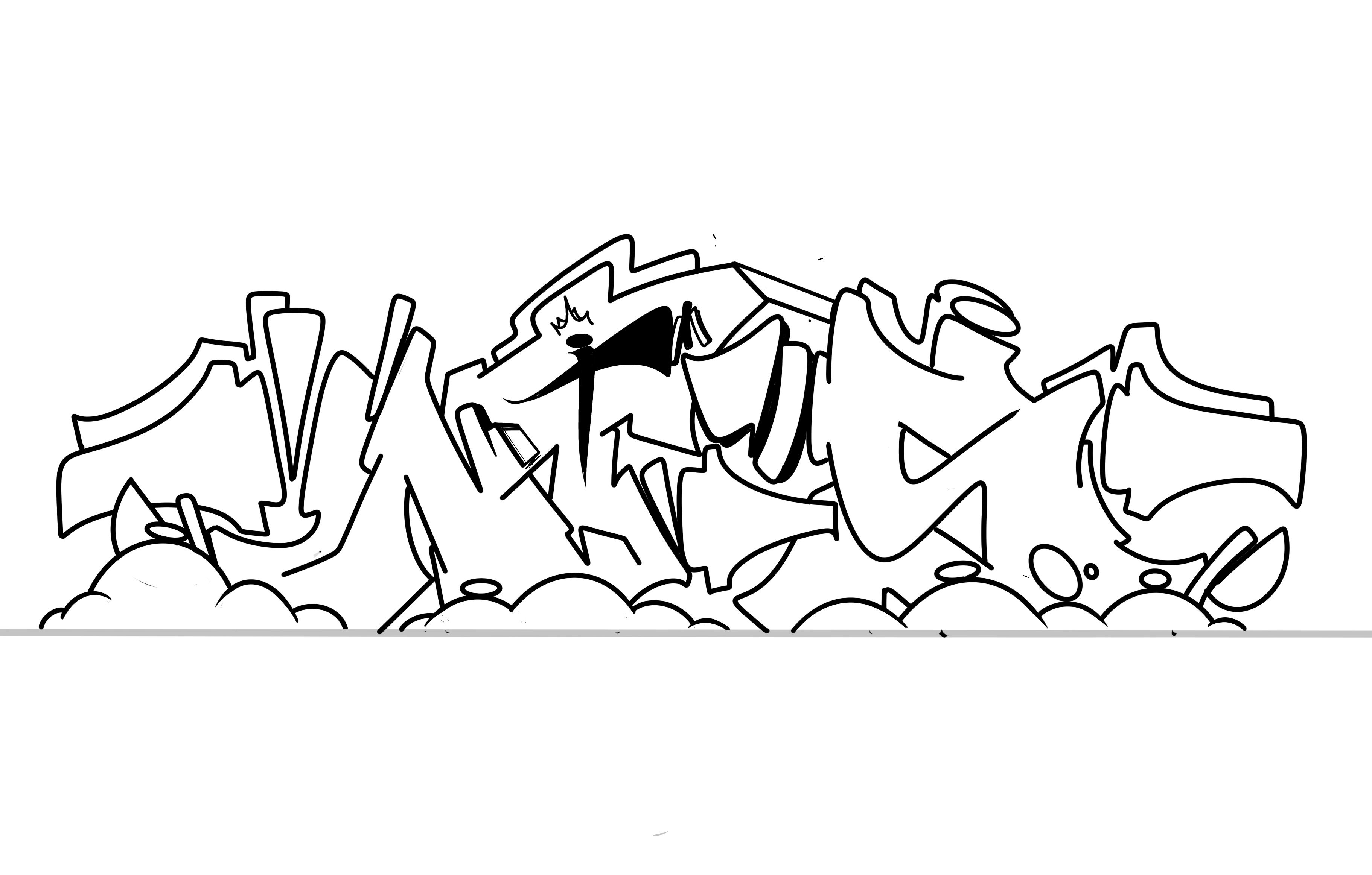 Digital sketch NT’S- Ran 