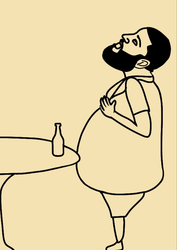 Drawing for an Upcoming Cartoon Skit Featuring DJ Khaleed 