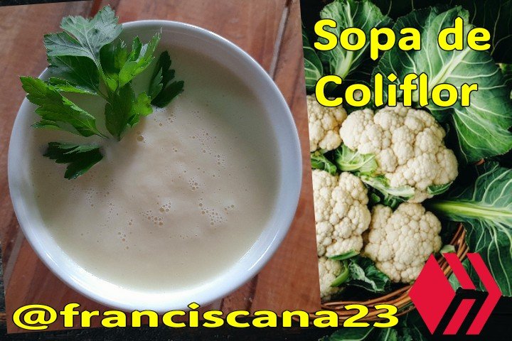 [ESP-ENG] Te enseño paso a paso a hacer deliciosa Sopa de Coliflor // I'll teach you step by step how to make delicious Cauliflower Soup