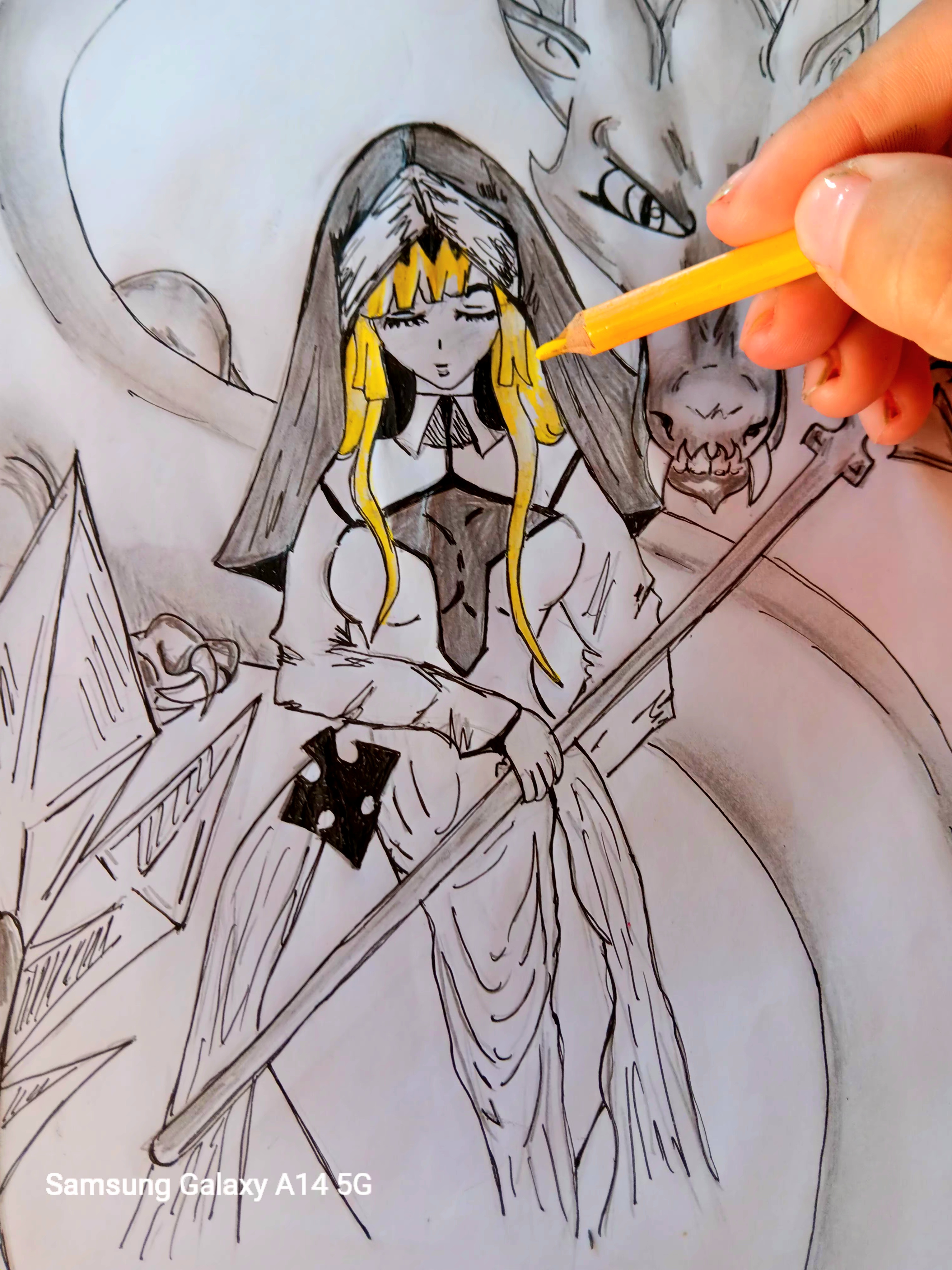 GLACIOX and the Healer of the Light, ready for the game. Fanart. Holozing.