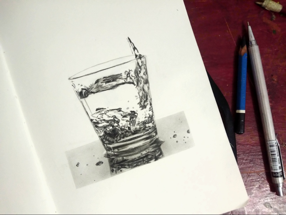 Hyper realistic Water colour Pencil Drawing :: Behance