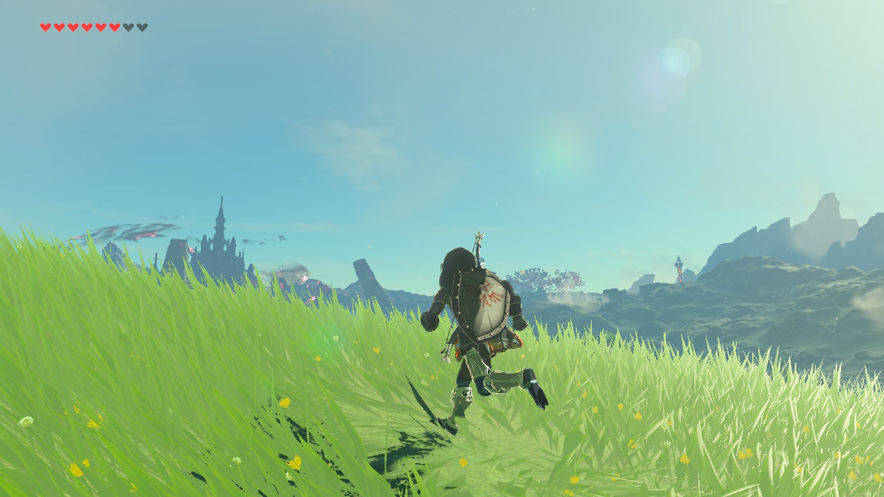Hyrule Castle in Breath of the Wild: Wallpaper Worth Pictures