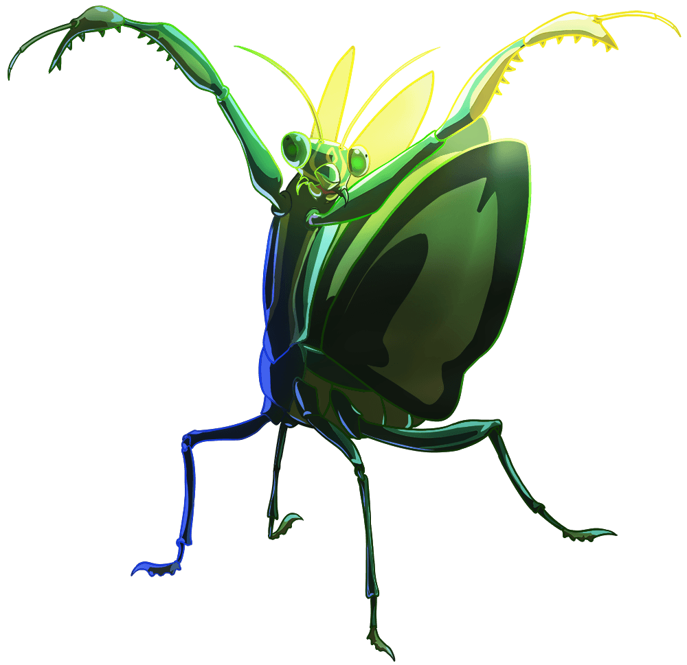 Diy: Figura inspirada en la carta mantoide de Splinterlands. (ESP/ENG)