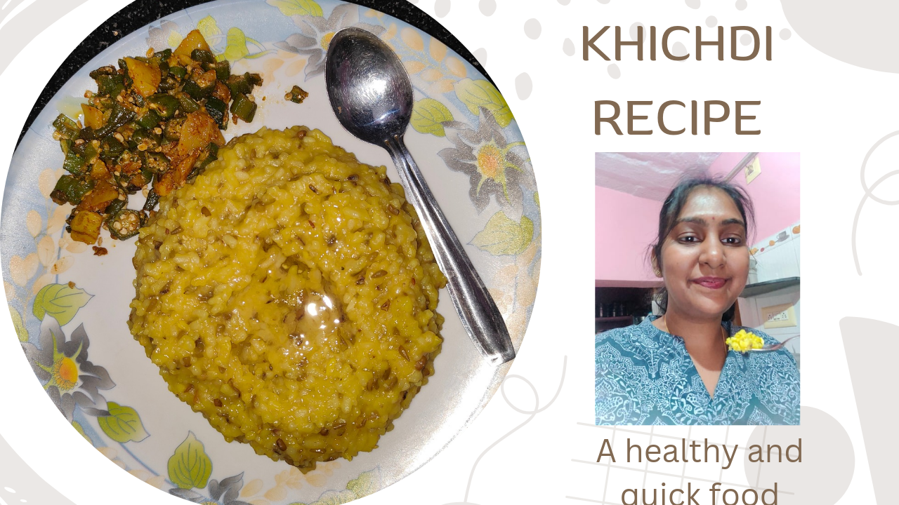 My mom's khichdi recipe in a simple way 