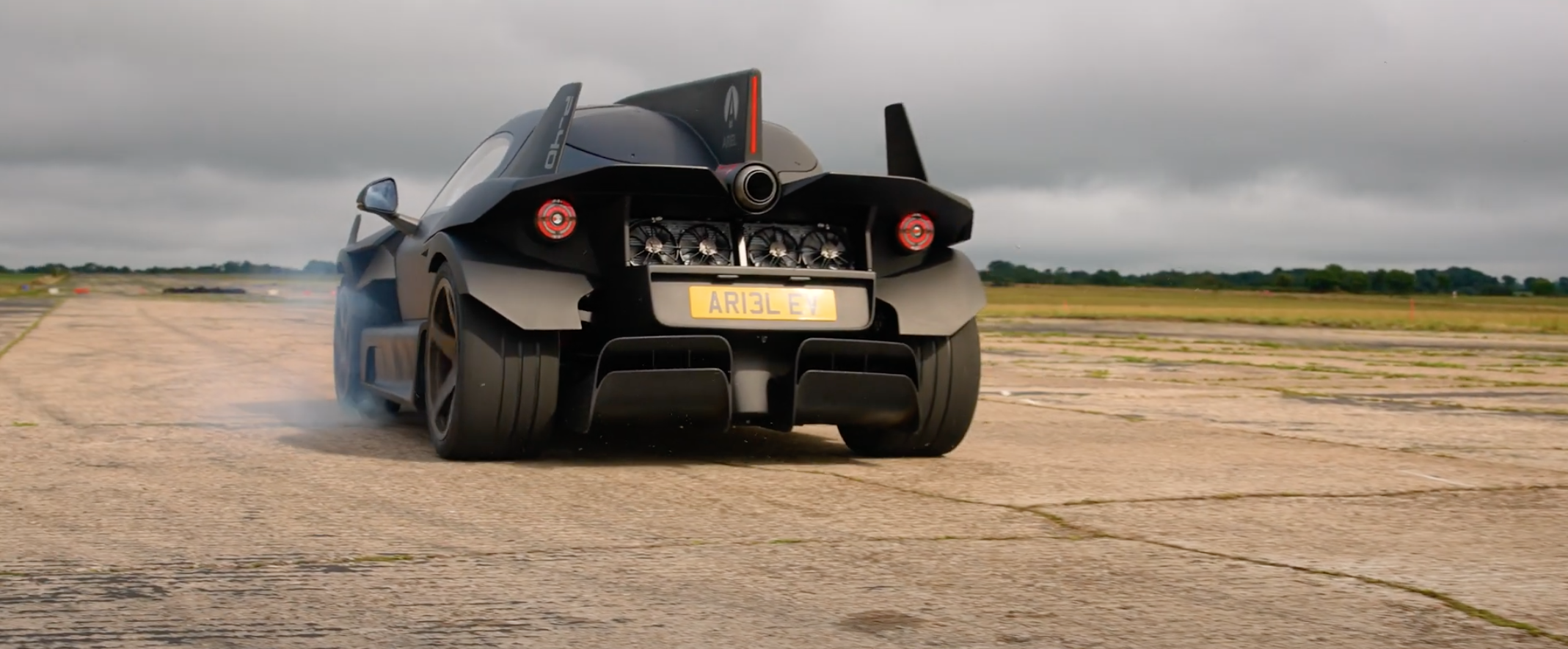 NEW Ariel Hipercar – 1180bhp, 0-60mph In 2secs + Jet Engine