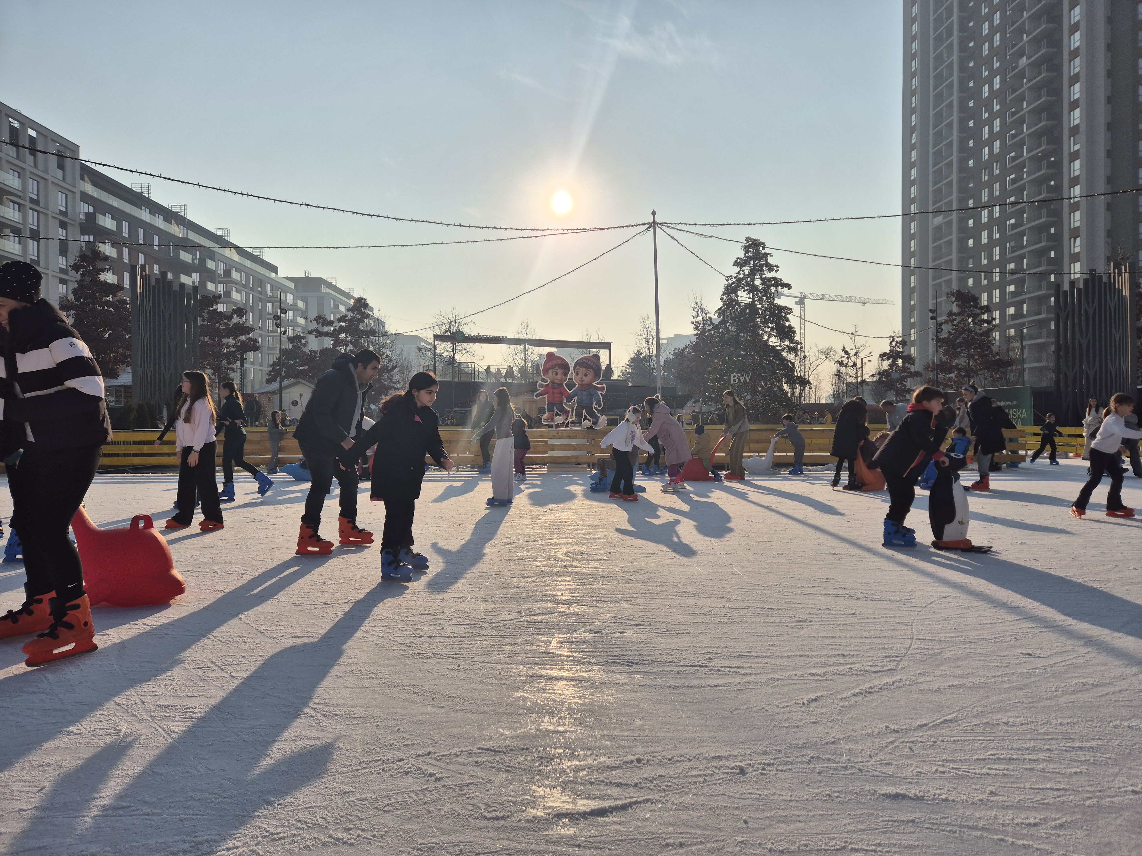 Walking on Wednesdays, before dawn and in the winter sun