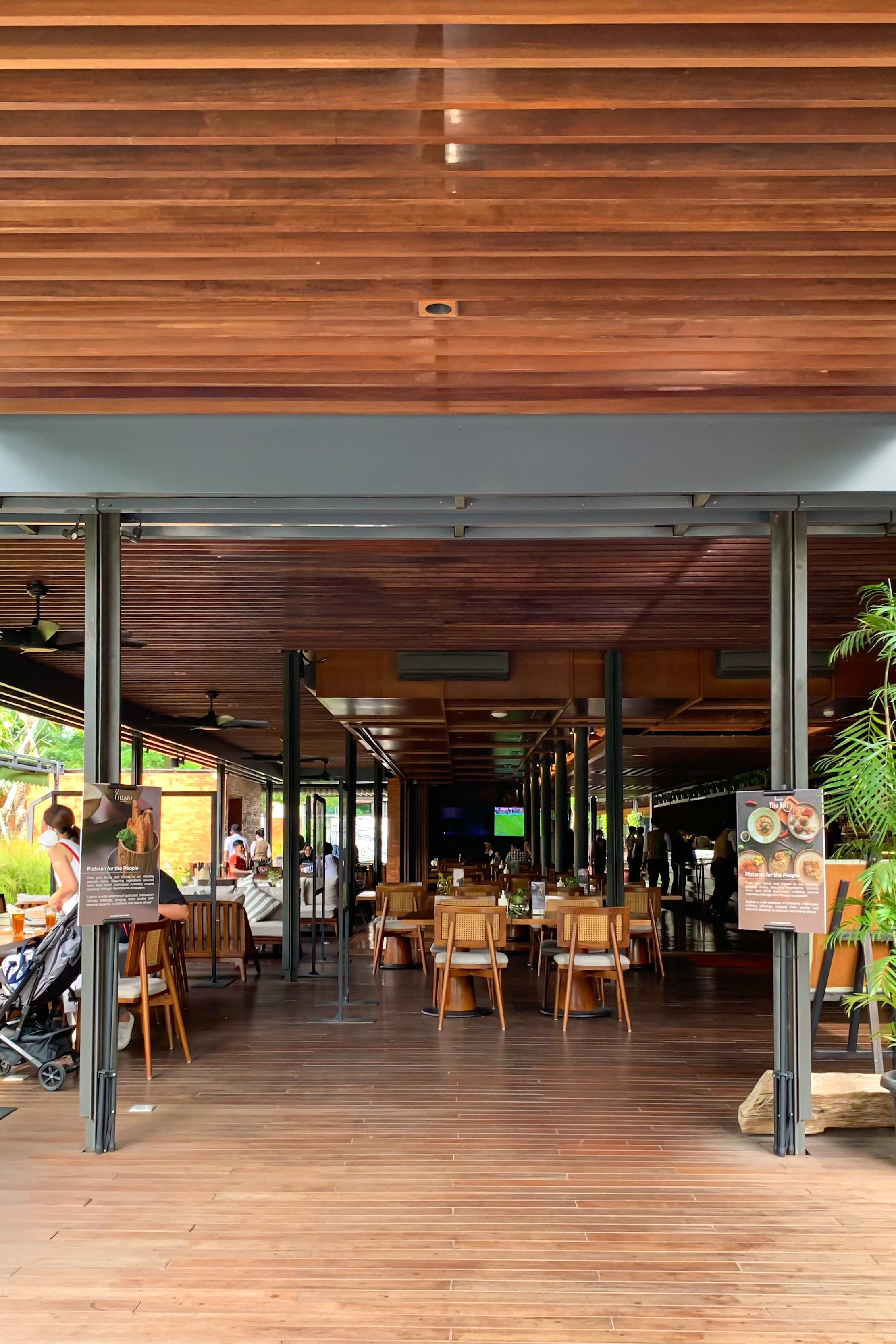 Relax in a Green Open Space, in The Middle of Jakarta