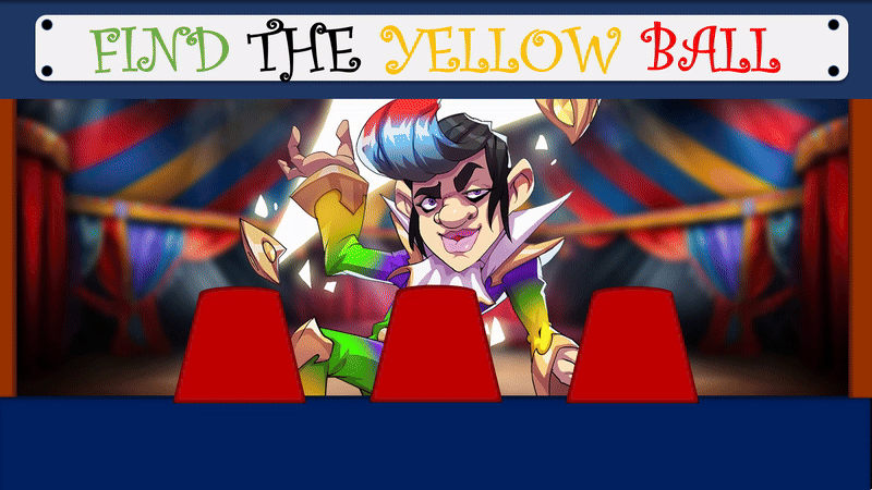 DIY Game: Find the Yellow Ball