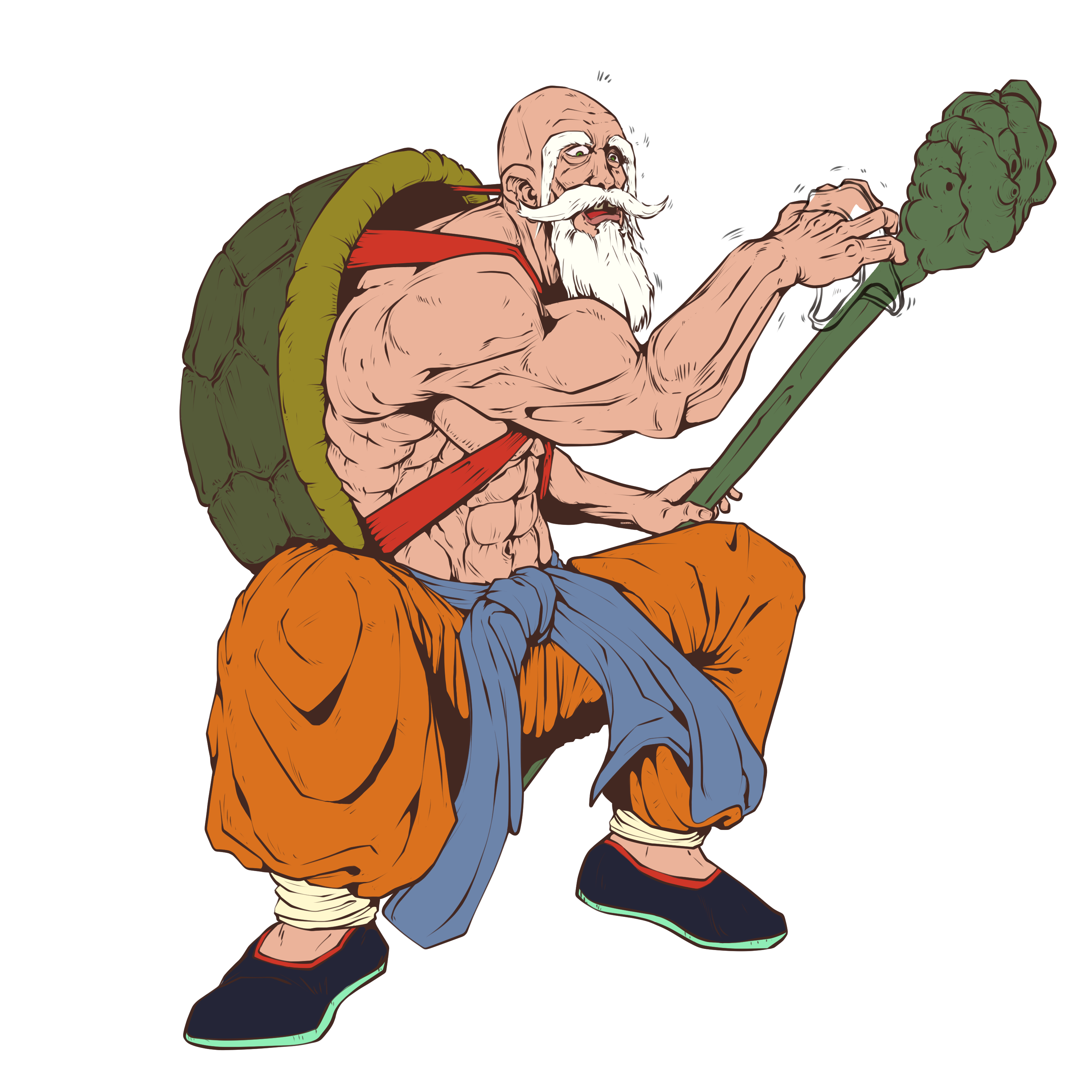 Goku Krillin Bardock Goten Master Roshi  Kid Goku Drawing PNG Image   Transparent PNG Free Download on SeekPNG