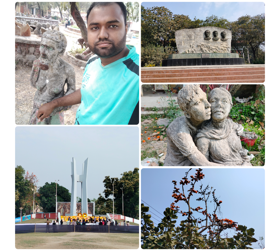 Rajshahi University tour, the vast campus and the nature there.