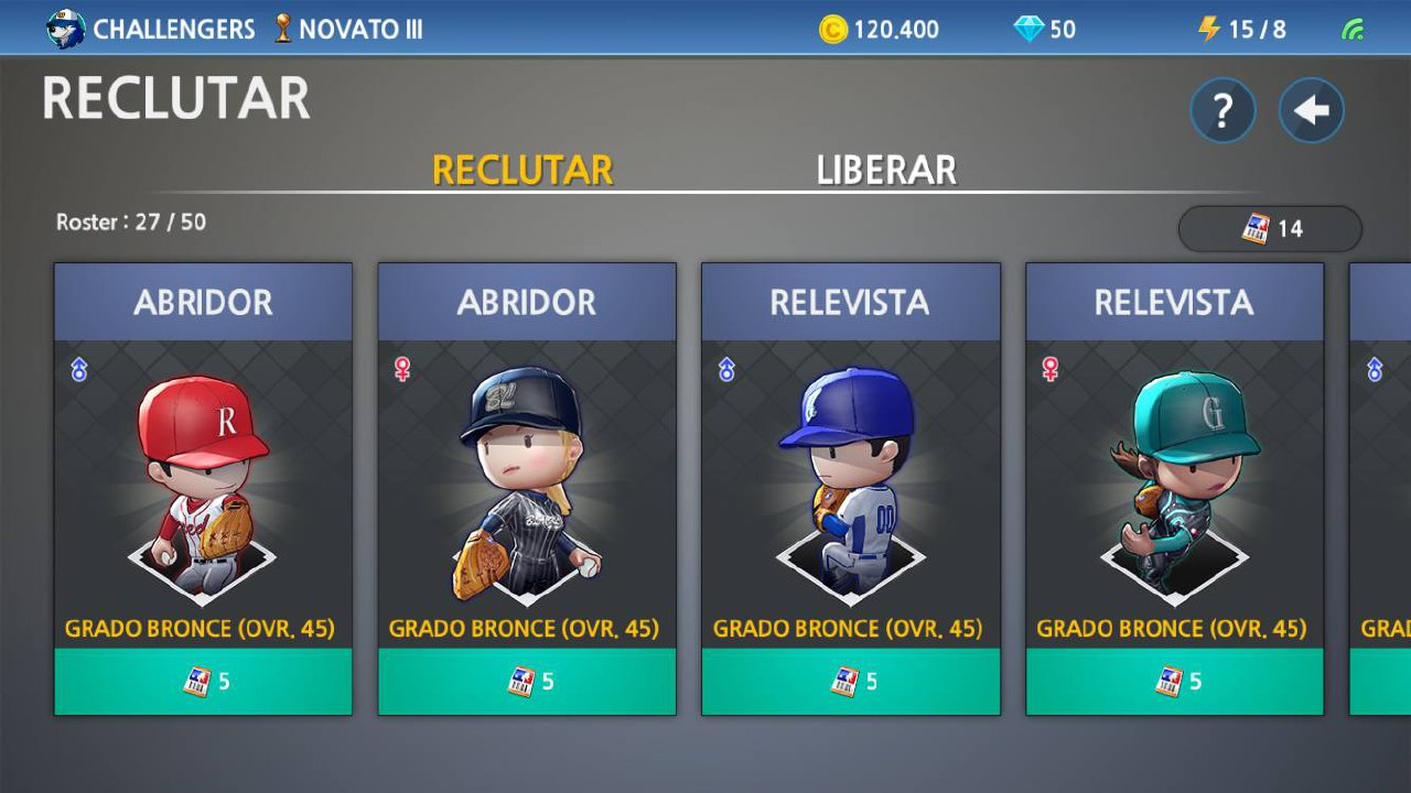 Reclutando nuevo jugador para el equipo - Baseball 9 [ESP-ENG]