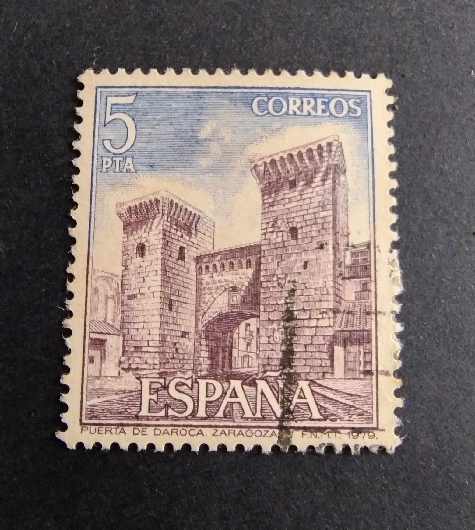 My Stamp Collection Castles of Spain that gave their name to