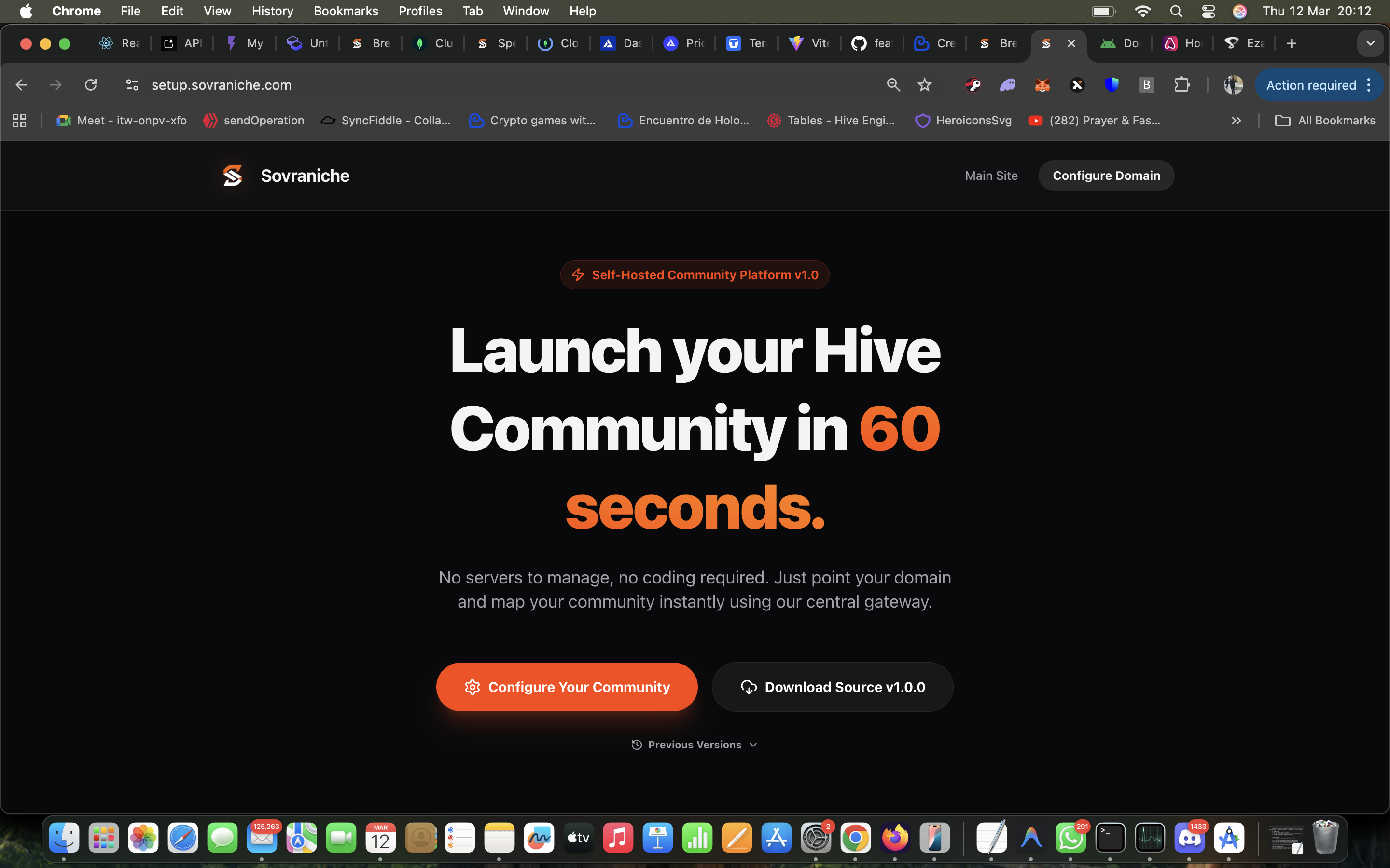 Introducing Sovraniche : A Multichain Hive dApp for sovereign(Stand alone) Communities, Cross-Chain Crypto Rewards and more...