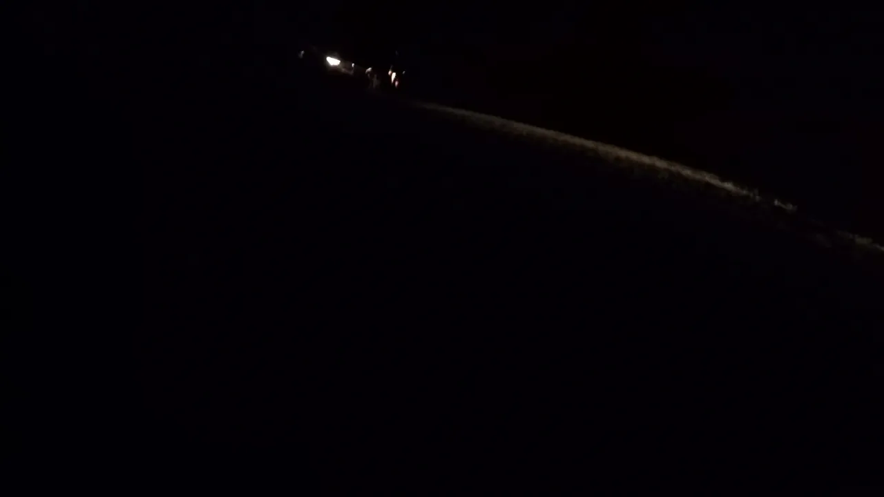 Car lights when landed.jpg