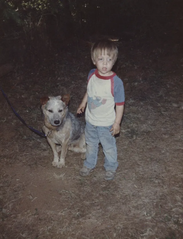 me joey arnold joeyarnoldvn dog horses 1988