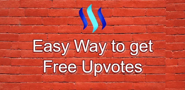 Easy Way to get Free - Steemit