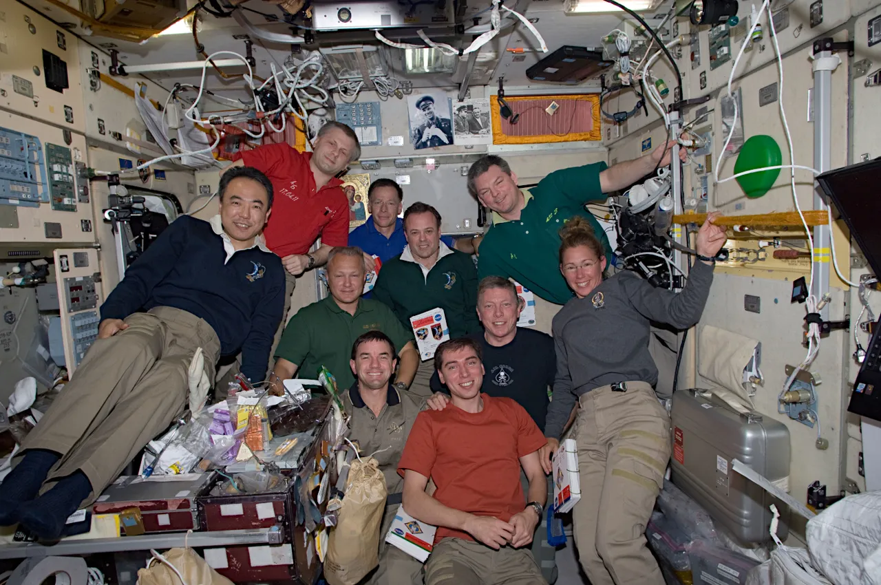 International space station crew inside 2011.jpg