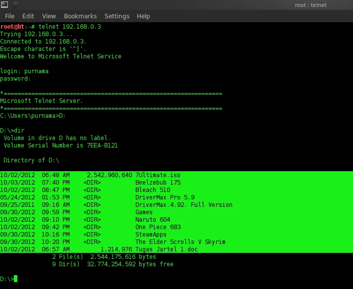 Gambar 4.2 Telnet ke host.png