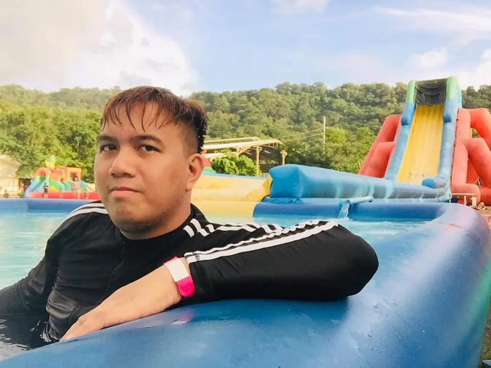 Swimmin’ and slidin’ somewhere in Subic Bay