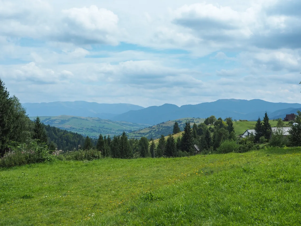 Beautiful Carpathian landscape