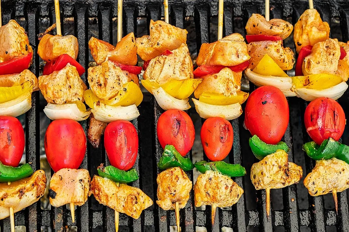 chicken skewers