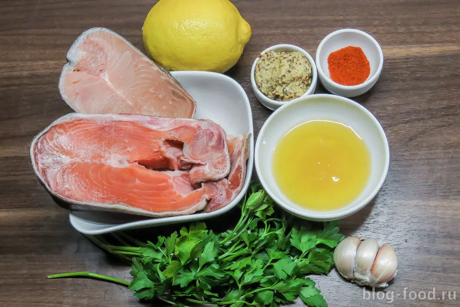 Fish in honey marinade
