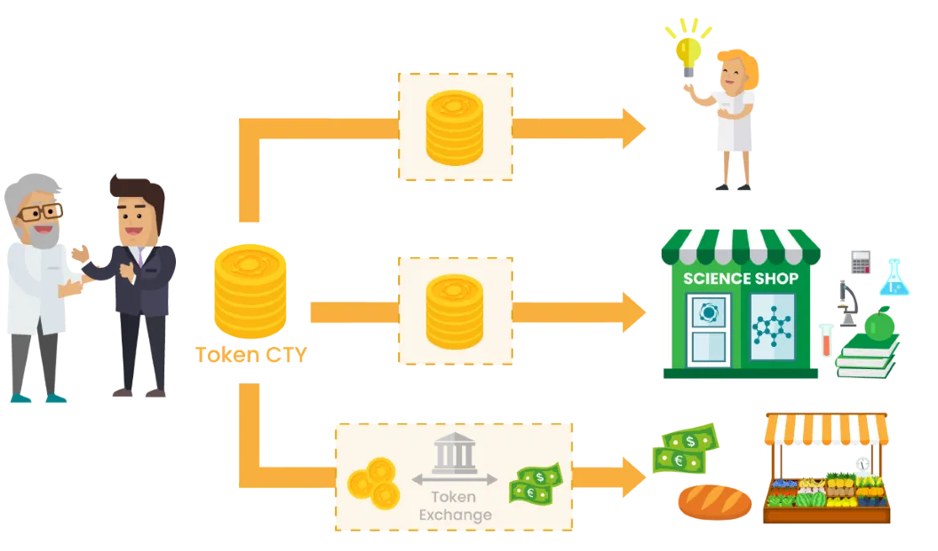 Roles of CTY tokens