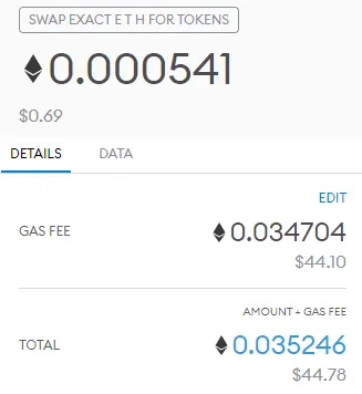 Trade on Uniswap