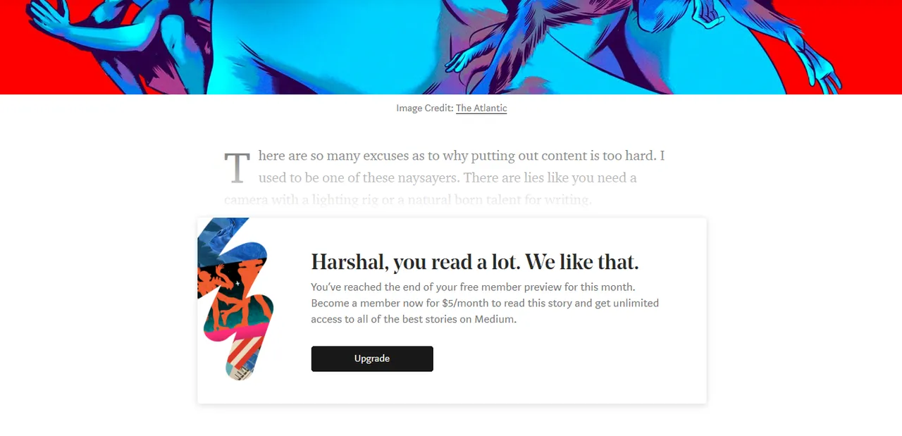**I like you like that.! But I ain’t paying for reading yet.**