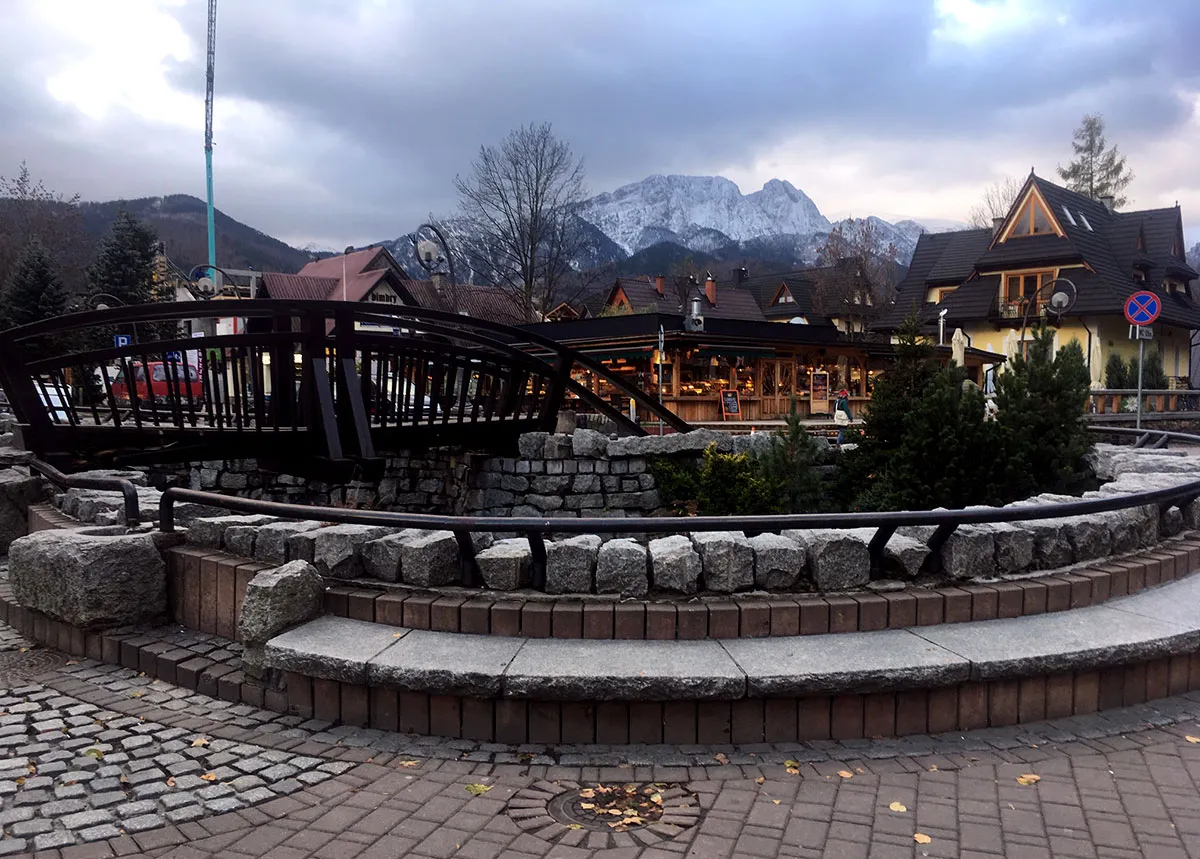 In the centre of Zakopane