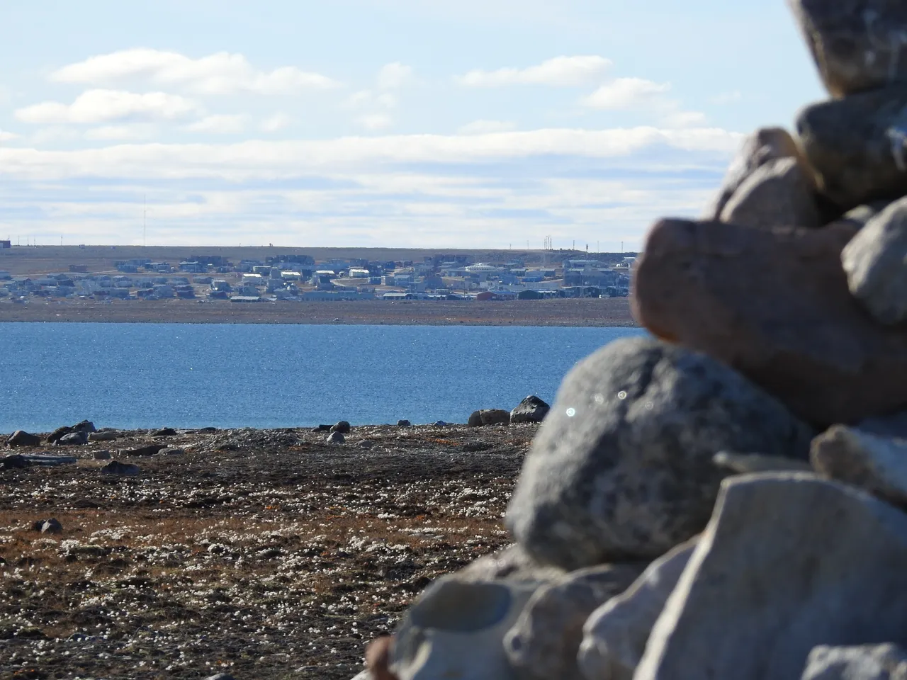 Igloolik from the Cairn