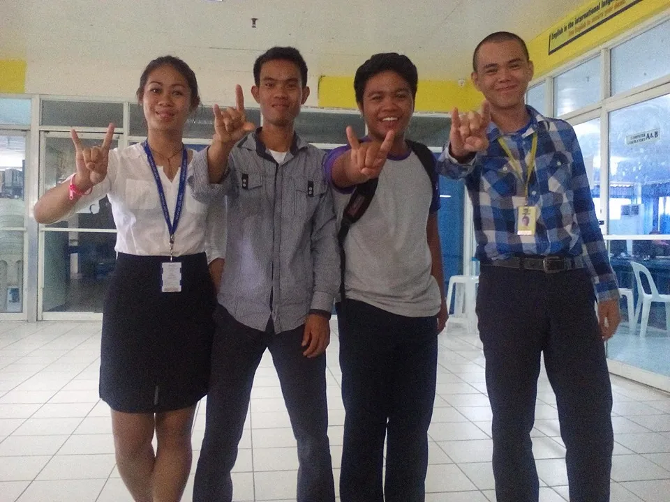 My team: Romefe, Felix, Ariel, and me (Left-to-Right)